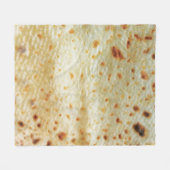 ベビーを左巻き フリースブランケット (正面(横))