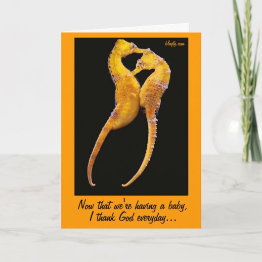 ベビーを持っていること カード (正面)