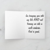 ベビーを持っていること カード (内部)