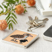 ベビーを持つトウモロコシCrake キーホルダー (側面)