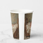 ベビーを揺りかごに 紙コップ (右)