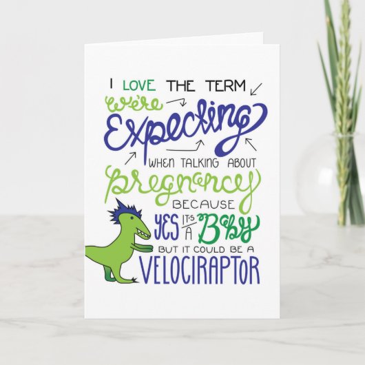 ベビーを期待してるが… 案内状 (正面)