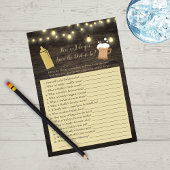 ベビーを醸造する金ゴールドで、パパを知っ最高のている 招待状