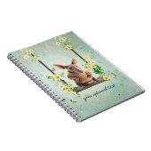 ベビーアアルドヴァルクスパイラルフォトノートブック ノートブック (右側)