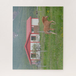 ベビーアイスランドホースオンファーム ジグソーパズル