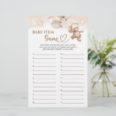 ベビーアイテムゲームテディベア赤ちゃんシャワー (スタンド正面)