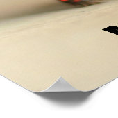 ベビーアカアシガメ ポスター (角)