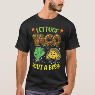ベビーアナウンスメントレタスTaco Bout Aベビー2 Tシャツ