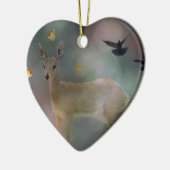 ベビーアニマルの森ファンタジー セラミックオーナメント (左)