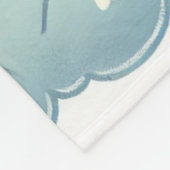 ベビーアニマルズスリーピングスロース子供部屋ウォールアート フリースブランケット (角)