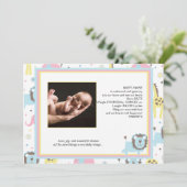 ベビーアニマルズブルーライオンベビー発表 案内状 (スタンド正面)