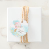 ベビーアニマルズホットエアバルーンライドお気に入りギフトラベル フェイバータグ (インサイチュ)