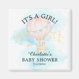 ベビーアニマルズホットエアバルーン赤ちゃんシャワーのお気に入り マグネット