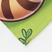 ベビーアニマルズ – ベビータイガーカッブ子供部屋デコール フリースブランケット (角)