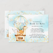 ベビーアニマルバルーンライドブックベビーカード エンクロージャーカード (正面/裏面)