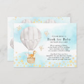 ベビーアニマルバルーンライドブックベビーカード エンクロージャーカード (正面/裏面)