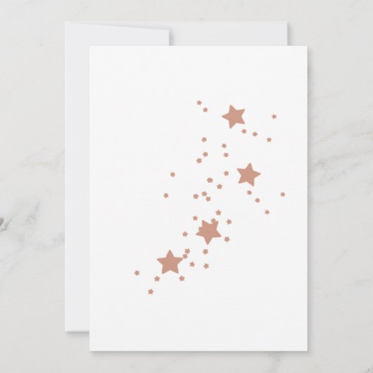 ベビーアニマル顔マスクベビーシャワーサンキューカード サンキューカード (裏面)