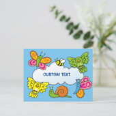 ベビーアニマル ポストカード (スタンド正面)