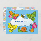 ベビーアニマル ポストカード (正面/裏面)