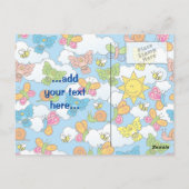 ベビーアニマル ポストカード (裏面)