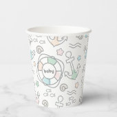 ベビーアホイ紙カップ 紙コップ (裏面)