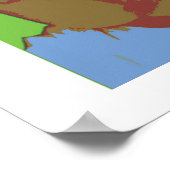 ベビーアポップ・アートのート ポスター (角)