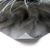 ベビーアムールタイガークブポートレート ポスター (角)