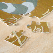 ベビーアライグマ眠るパズル ジグソーパズル (側面)