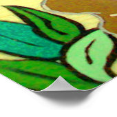 ベビーアライグマ睡眠ポスター ポスター (角)