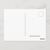 ベビーアリゲーターキュート自然フロリダパーソナライズ ポストカード (裏面)