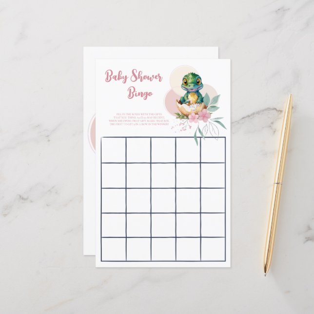 ベビーアリゲーターハッチングフローラビンゴゲーム (正面/裏面インサイチュ)