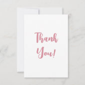 ベビーアリゲーターハッチングフローラベビーシャワー サンキューカード (裏面)