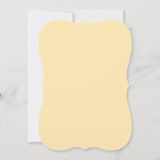 ベビーアルファベットABCイエローブルーベビーシャワー 招待状 (裏面)