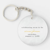 ベビーアンダー建築ボーイベビーシャワー キーホルダー (正面)