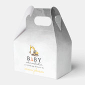 ベビーアンダー建築ボーイベビーシャワー フェイバーボックス (裏面サイド)