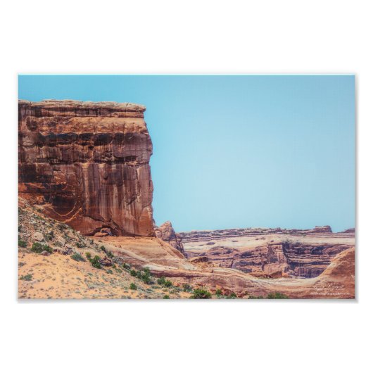 ベビーアーチ フォトプリント            (正面)