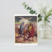 ベビーイエスがエジプトに行く途中 ポストカード (スタンド正面)