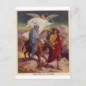 ベビーイエスがエジプトに行く途中 ポストカード (正面)