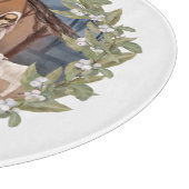 ベビーイエスがマンガー出生の切断板に カッティングボード (角)