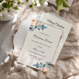 ベビーイエスとラムのクリスマス 招待状