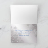 ベビーイエスの司祭の聖降誕祭 カード (内部)