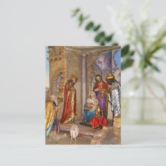 ベビーイエスはベツレヘ生まれムのナザレスにある ポストカード (スタンド正面)