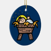 ベビーイエスオーナメント セラミックオーナメント (右)