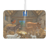 ベビーイエスマンガーホーリーナイトクリスマス出生 カーエアーフレッシュナー (正面)