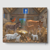 ベビーイエスマンガーホーリーナイトクリスマス出生 ゲストブック (裏面)