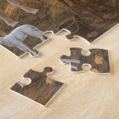 ベビーイエスマンガーホーリーナイトクリスマス出生 ジグソーパズル (側面)