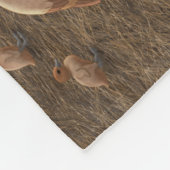 ベビーイエスマンガーホーリーナイトクリスマス出生 フリースブランケット (角)