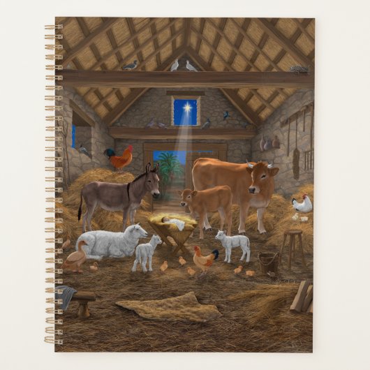 ベビーイエスマンガーホーリーナイトクリスマス出生 プランナー手帳 (正面)