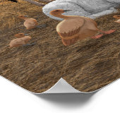 ベビーイエスマンガーホーリーナイトクリスマス出生 ポスター (角)