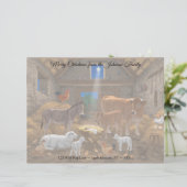 ベビーイエスマンガーホーリーナイトクリスマス出生 レターヘッド (スタンド正面)